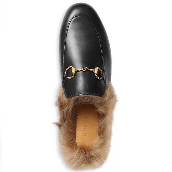 Gucci Women's Princetown Apron Toe Mules 40/9.5 - Picture 3 of 11